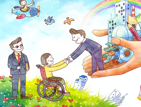 微商助残疾人致富