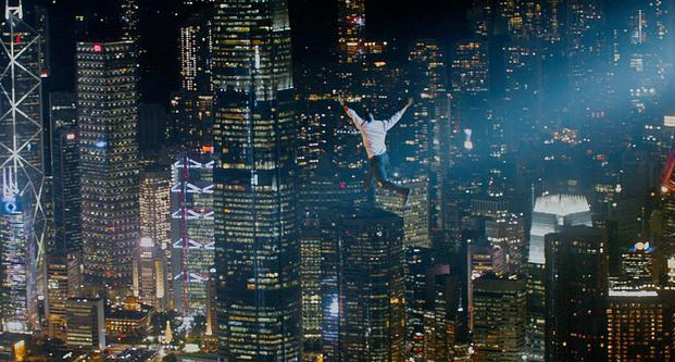 震惊，美国巨星强森穿戴假肢跳“世界最高楼”
